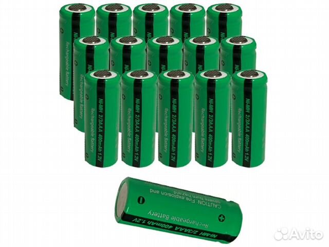 Аккумуляторы 2/3 AAA Ni-MH 400mah