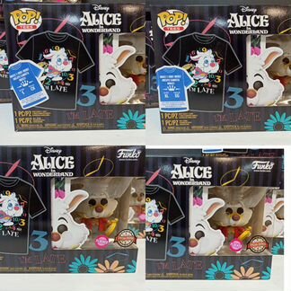 Набор Фигурка+Футболка Funko POP Tee Alice in Wond
