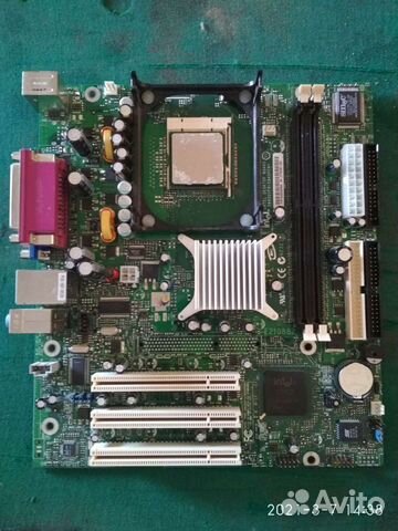 Asus P5KPL-CM,комплект