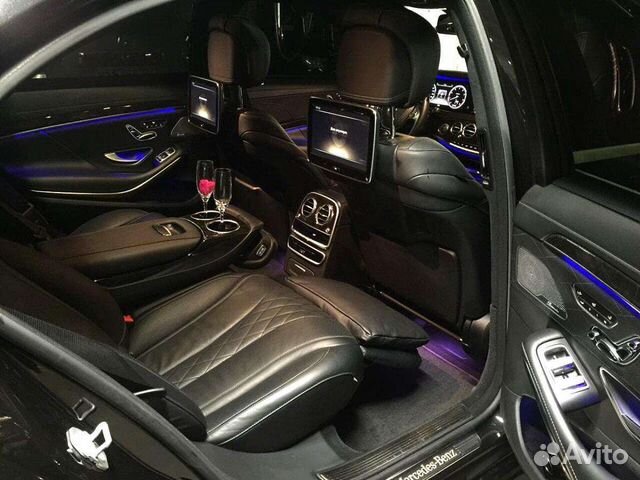 Подушки салона подколенные Mercedes S-klasse w222