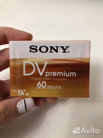 Видеокассета miniDV Sony DV Premium 60min