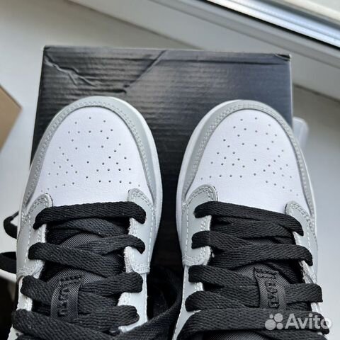 Кроссовки nike air Jordan 1 low light smoke grey