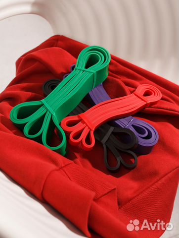 Фитнес резинка экспандер ленточный