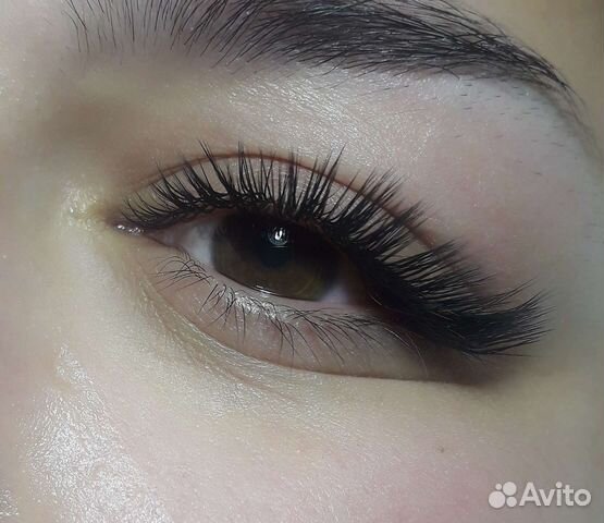 Наращивание ресниц на дому