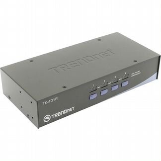 Переключатель KVM trendnet TK-401R 4 port