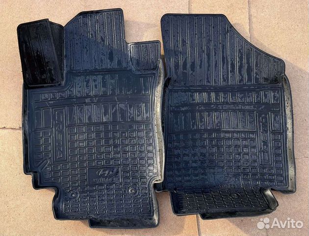 Оригинальные резиновые коврики на Hyundai Creta