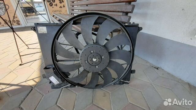Вентилятор охлаждения на mercedes w220 3.2 cdi