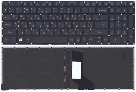 Клавиатура для Acer Aspire E5-573 с подсветкой
