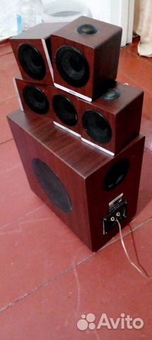 Сабуфер, с колонками 5.1