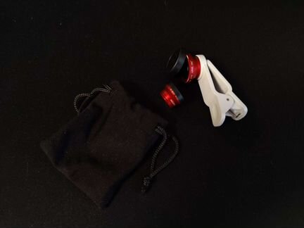 Fisheye прищепка для телефона