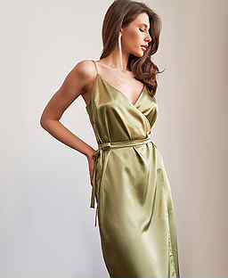 Вайлдберриз Платье Шелковое фото 18