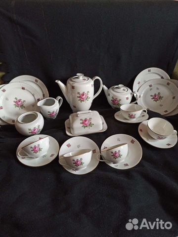 Антиквариат: Редкий сервиз,1943г.,Kaestner Saxonia