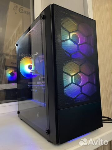 Игровой пк Ryzen 2600, GTX1650, 16gb ram