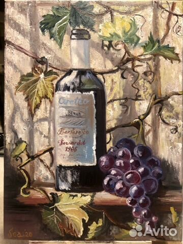 Картина маслом на холсте