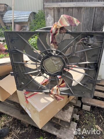 Вентилятор охлаждения радиатора mercedes W222