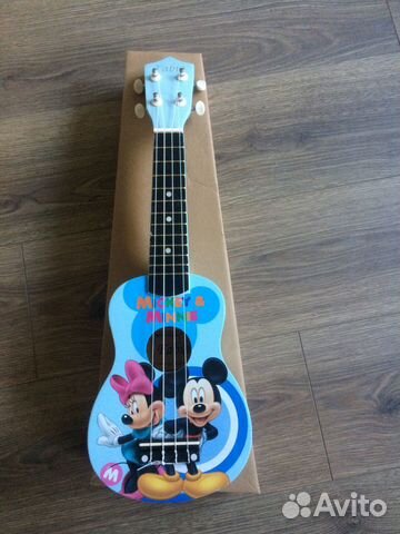 Укулеле новая Fabio однотонная сопрано в упаковке