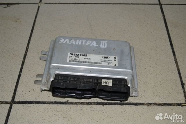 Блок управления двигателем (эбу) Hyundai Elantra 3