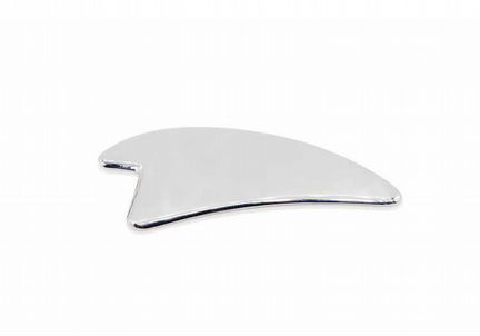 Скребок гуаша металлический иммт iastm