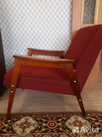 Винтажное кресло Румыния mid century