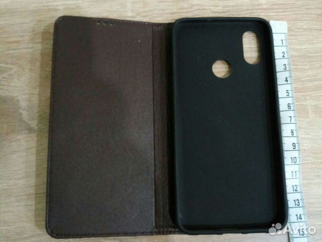 Чехоо-книжка кожанный для смартфона Xiaomi Mi8