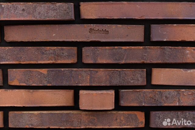 Ригельный кирпич Skriabin Ceramics 345х85х40 мм