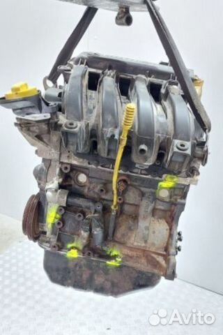 Двигатель Renault Clio 2004 D4FG722 1.2 197684