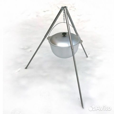 Тренога костровая телескопическая В чехле 100 см