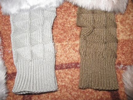 Перчатки-митенки