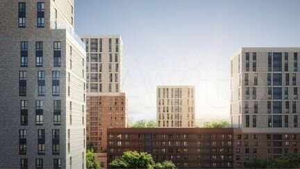 2-к квартира, 66.4 м², 21/25 эт.