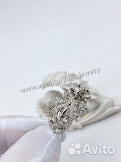 Золотое Кольцо лорд с бриллиантами 2.2ct