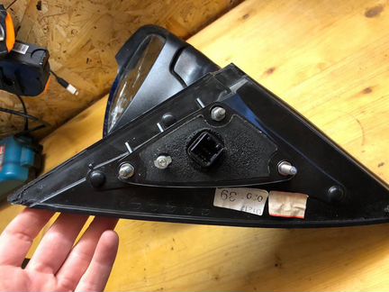 Зеркало боковое, правое. Киа оптима 2013г