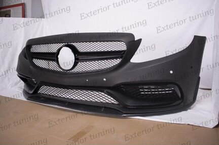 Бампер 63 AMG Edition Mercedes C 205 Coupe