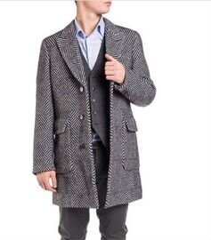 Шерстяное пальто Scotch Soda