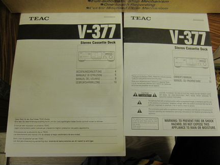 Кассетная дека Teac V 377