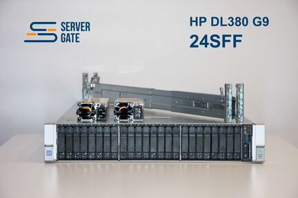 Сервер HP DL380 G9 24SFF 2x E5-2620v4 64 GB