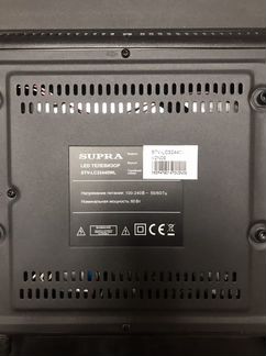 Телевизор supra lc32440wl