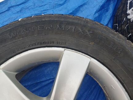 Колёса 245/60R18 7j18 ET35 5*114,3 Dunlop winter m