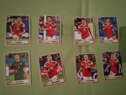 Полный сет наклеек с М1 по М8, из макдоналдса, по