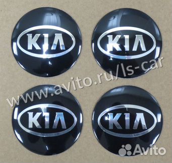 Наклейки KIA Киа на колпаки диски ступицу