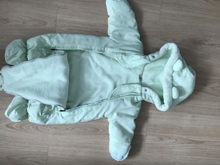 Комбинезон утеплённый 3мес