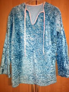 Плюшевая кофта