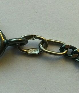 Стильная серебряная цепочка новая серебро 925 пр