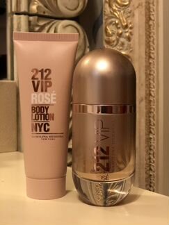 Carolina herrera 212 VIP rose (парфюмерная вода +