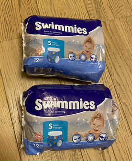 Подгузники для плавания Swimmies, размер S