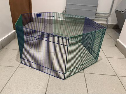 Вольер для кроликов морских свинок щенка ежа