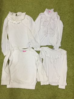Блузки кофты школьные нарядные