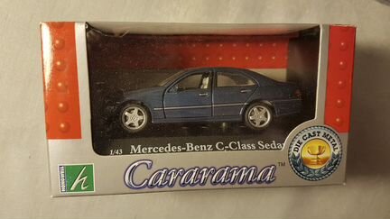 Mercedes-Benz С (Cararama) 1/43 синий металл