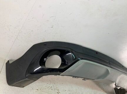 Юбка бампера задняя Bmw X6 F16 2014