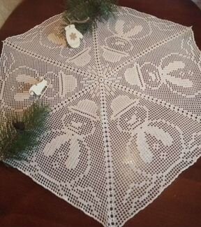 Скатерть-салфетка новогодняя