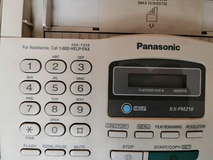 Факс Panasonic KX-FM210
